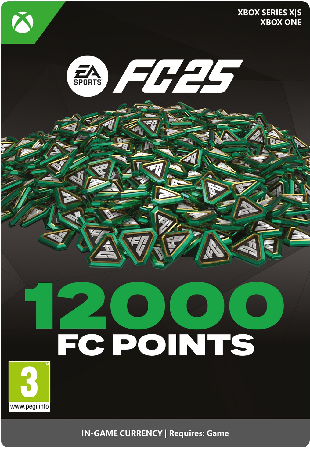 EA Sports FC 25: 12000 FC Points - Xbox Digital