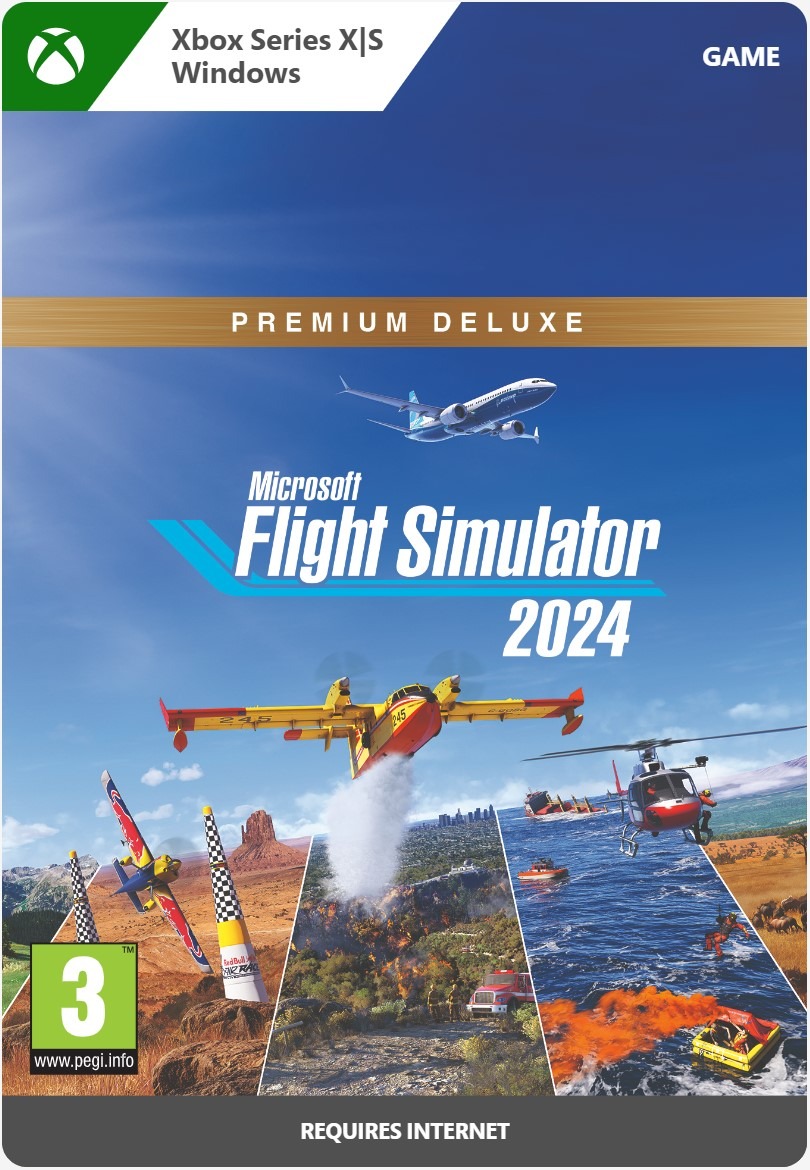 Microsoft Flight Simulator 2024 - Premium Deluxe Edition - Xbox Series X|S / Windows Digital