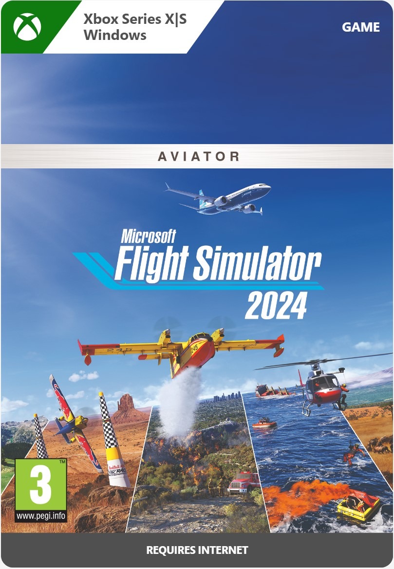 Microsoft Flight Simulator 2024 - Aviator Edition - Xbox Series X|S / Windows Digital