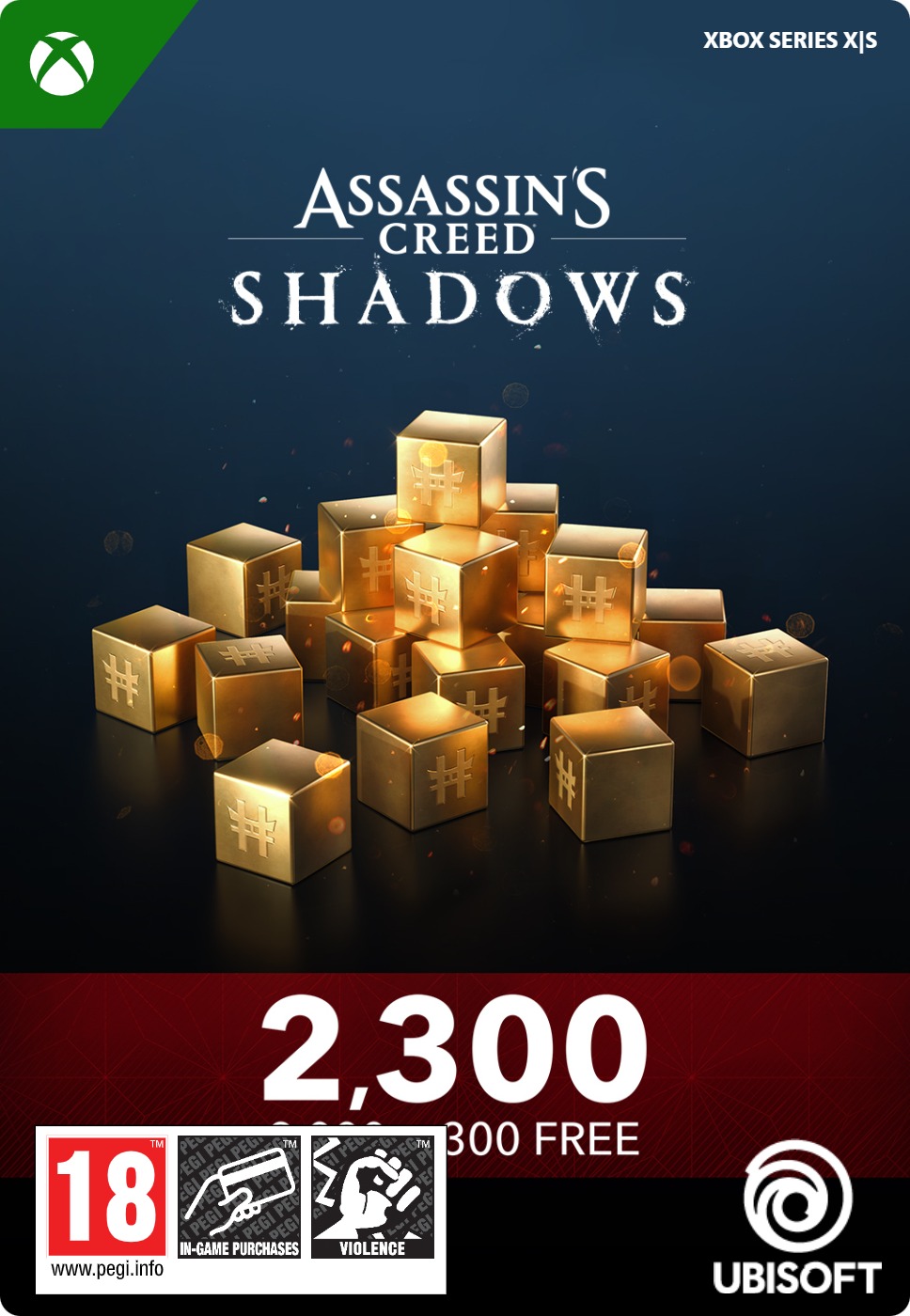 Assassins Creed Shadows: 2300 Helix Pack - Xbox Series X|S Digital