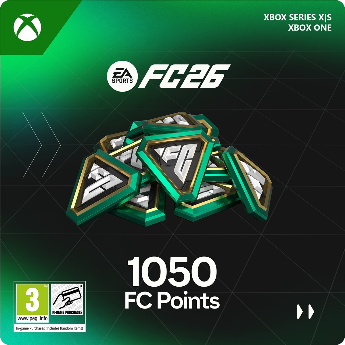 EA Sports FC 26: 1050 FC Points - Xbox Digital