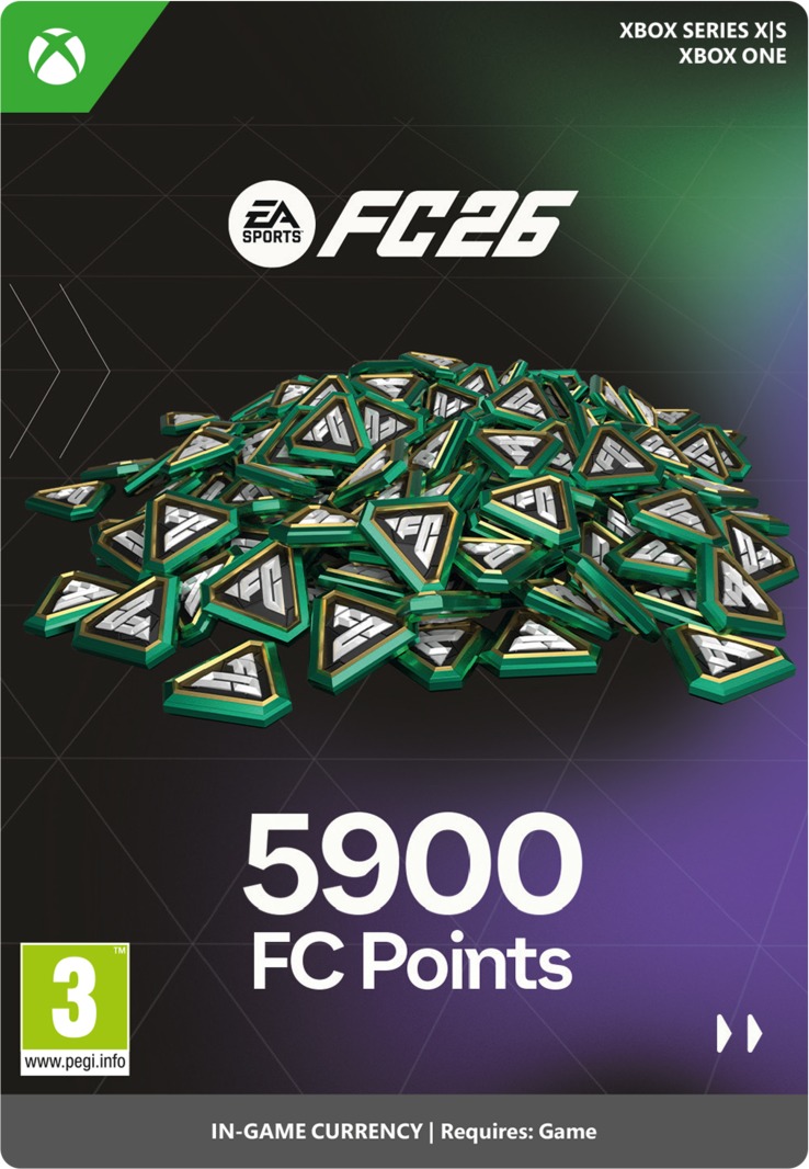 EA Sports FC 26: 5900 FC Points - Xbox Digital