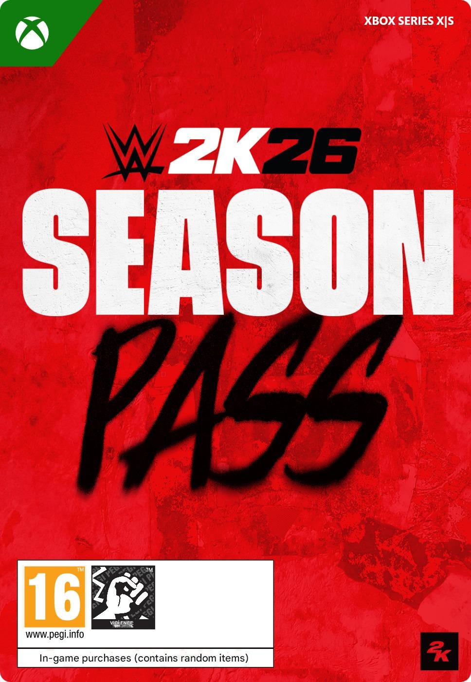 WWE 2K26: Season Pass - Xbox Series X|S Digital