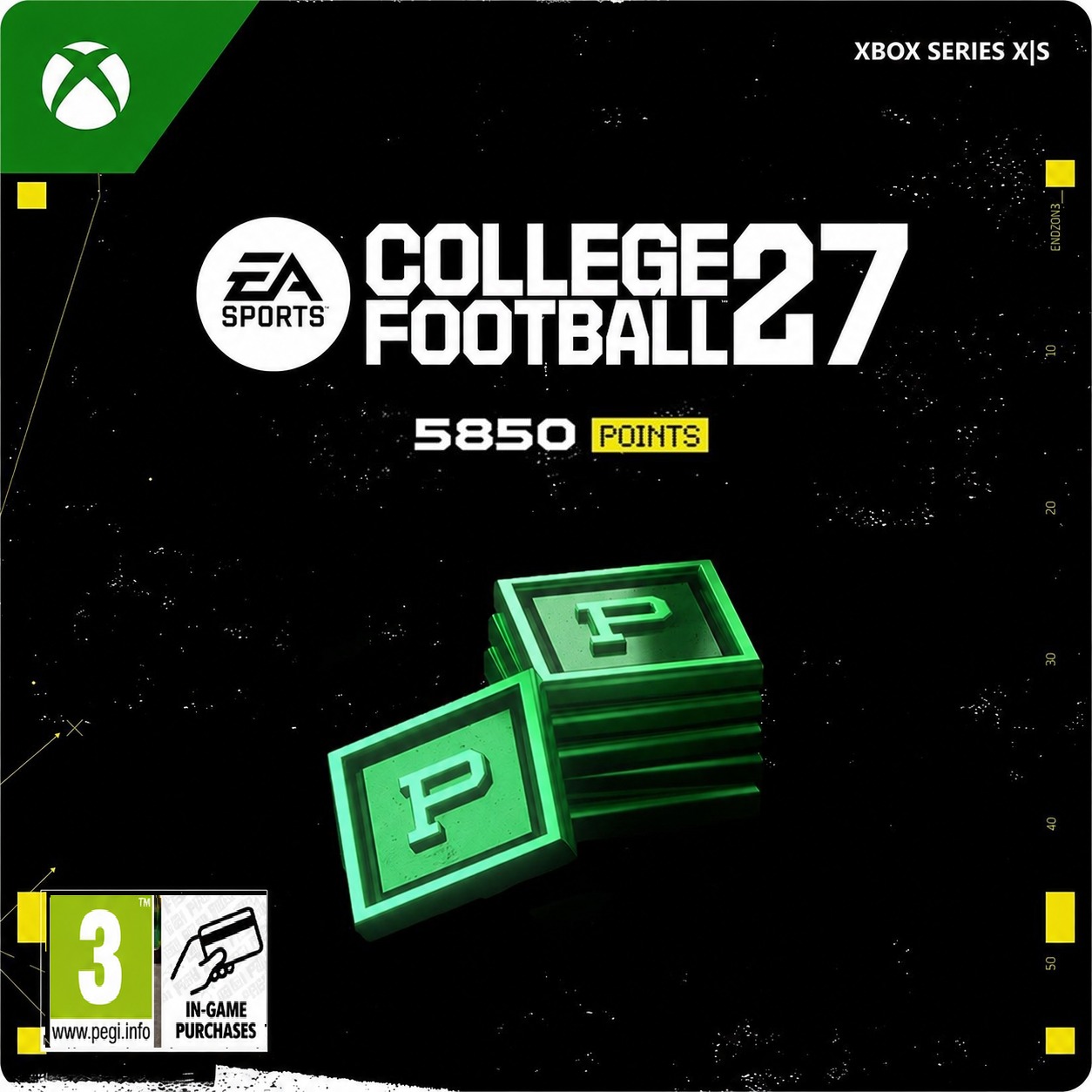 EA Sports College Football 27 - 5,850 CUT Points - Xbox Series X|S Digital