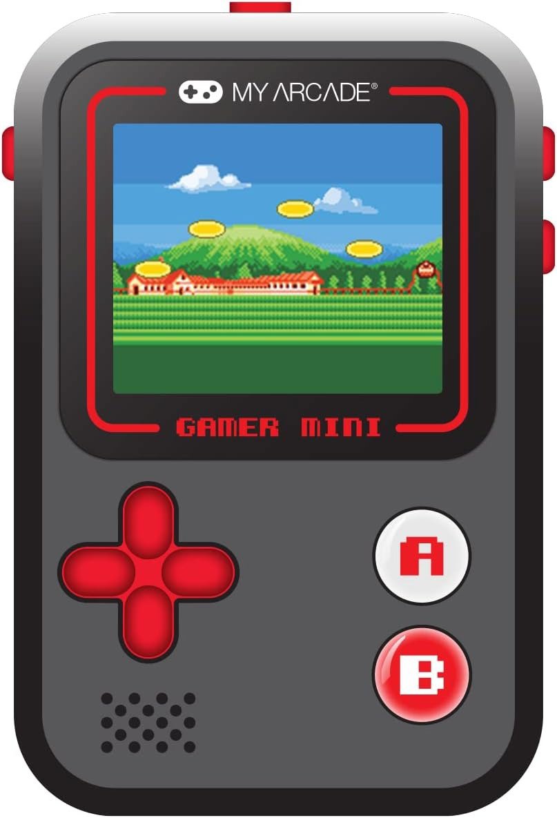 My Arcade Gamer Mini Classic 160-in-1 Black and Red