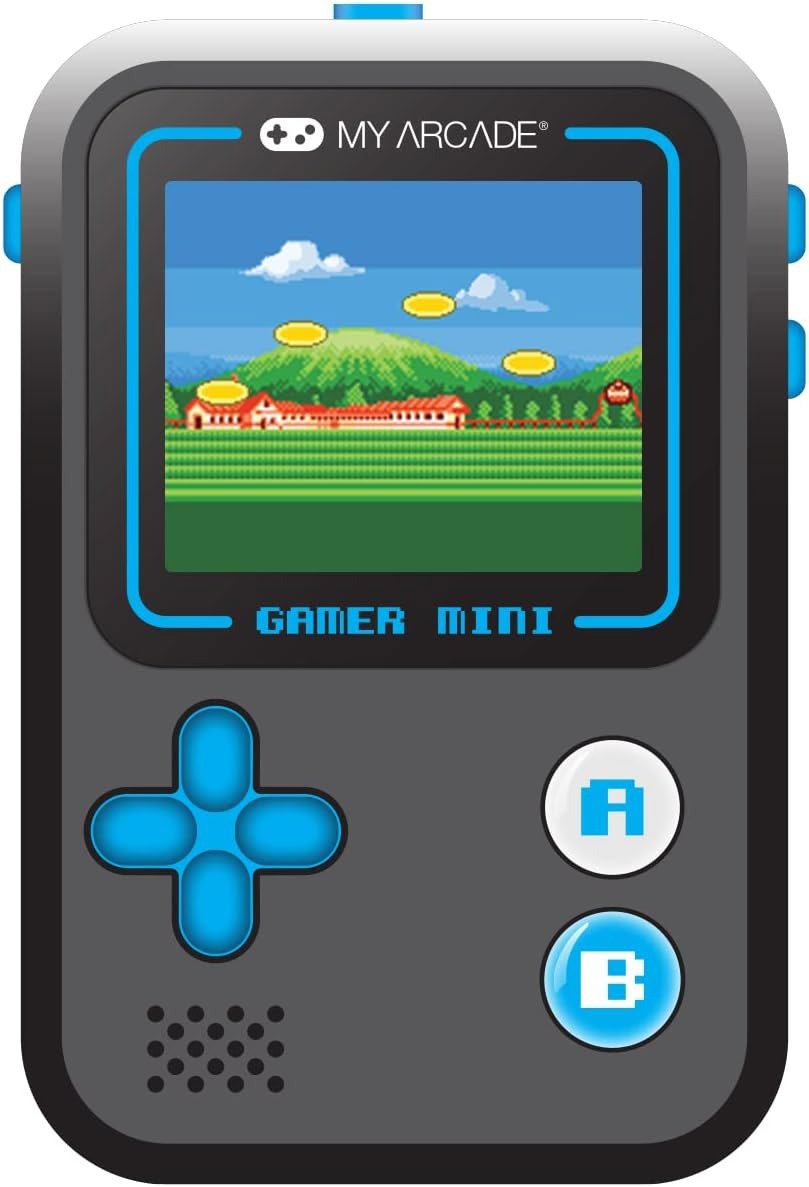 My Arcade Gamer Mini Classic 160-in-1 Black and Blue