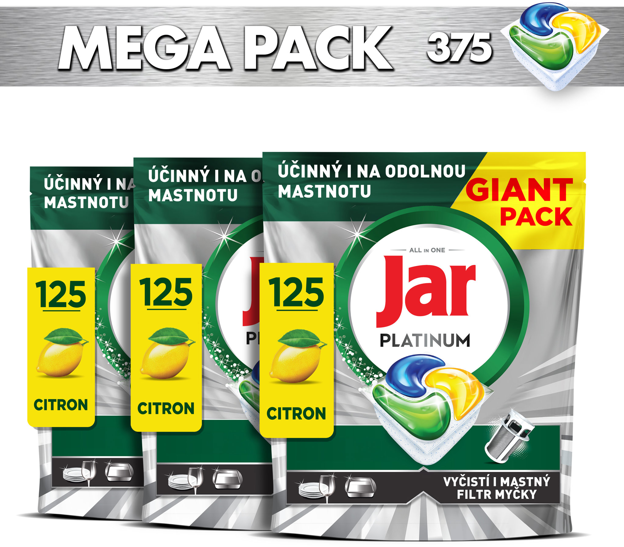 JAR Platinum Lemon 375 ks