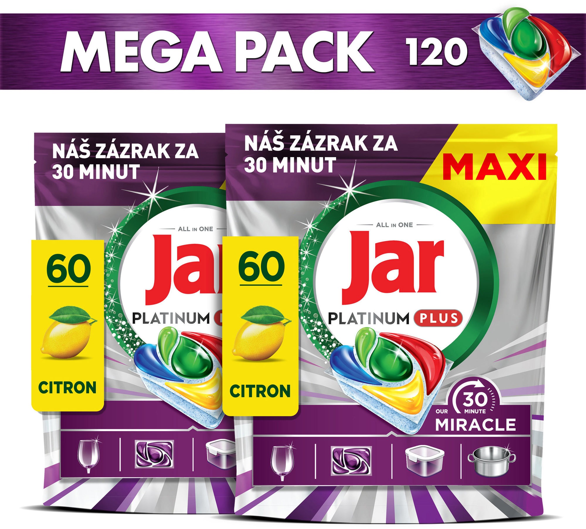 JAR Platinum Plus 30 Minute Miracle 120 ks