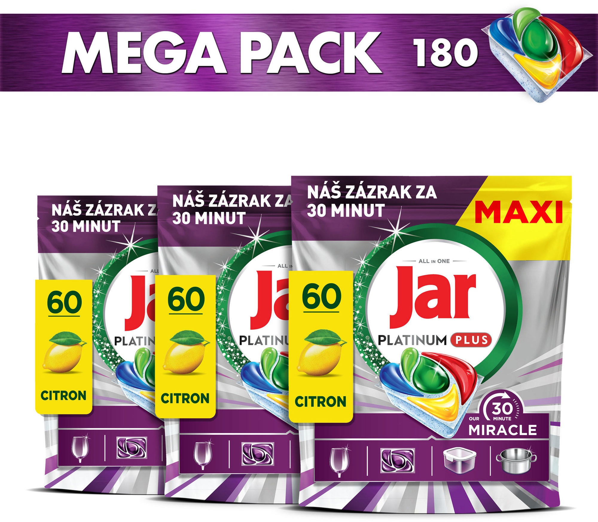 JAR Platinum Plus 30 Minute Miracle 180 ks