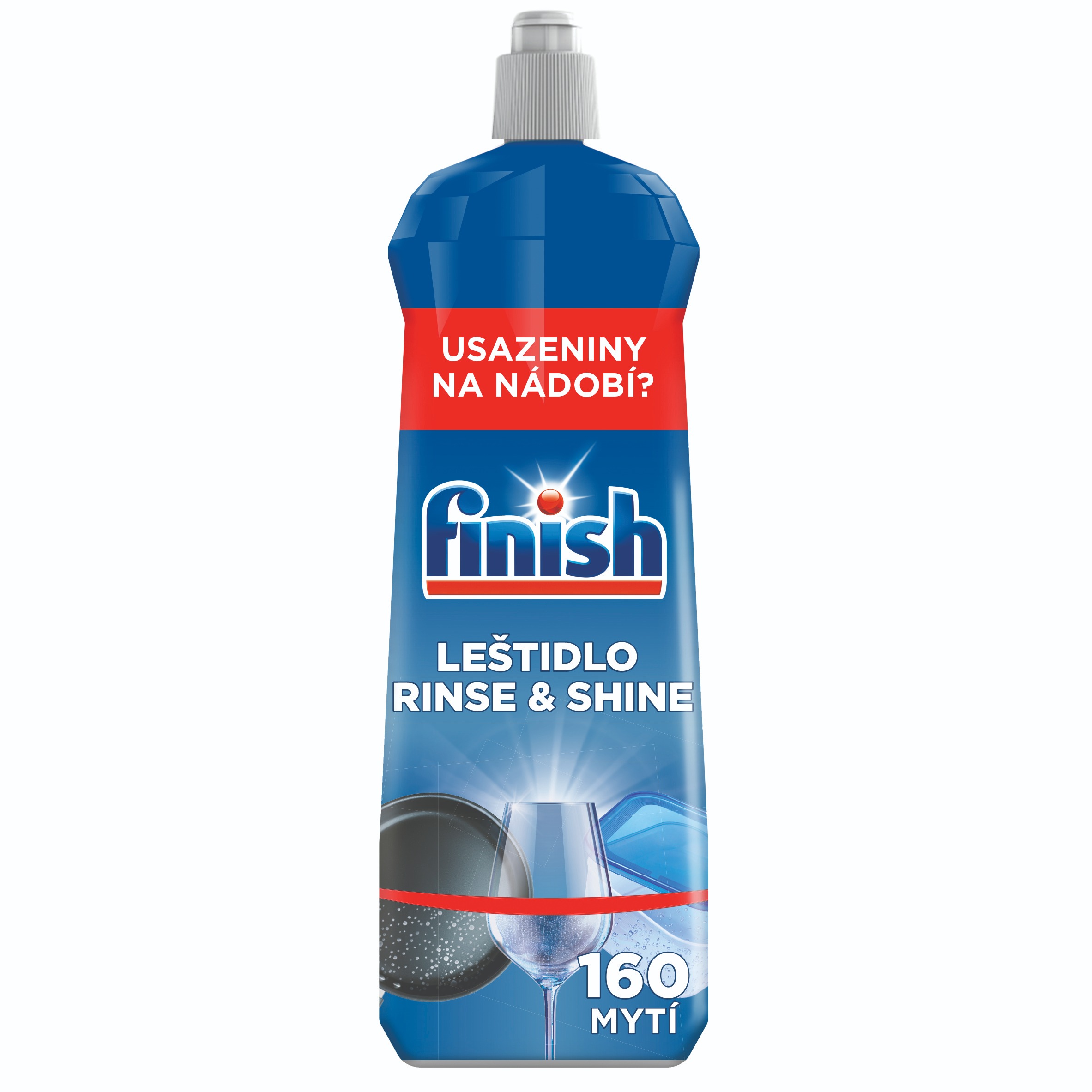FINISH Leštidlo Shine&Dry Regular 800 ml