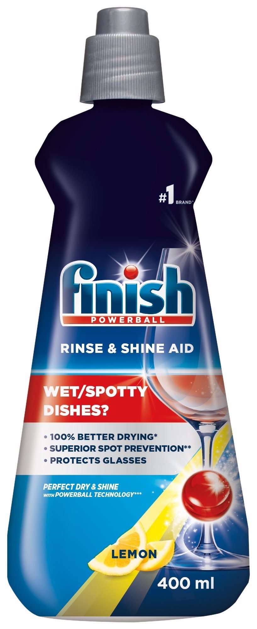 FINISH Leštidlo Shine&Dry Lemon 400 ml