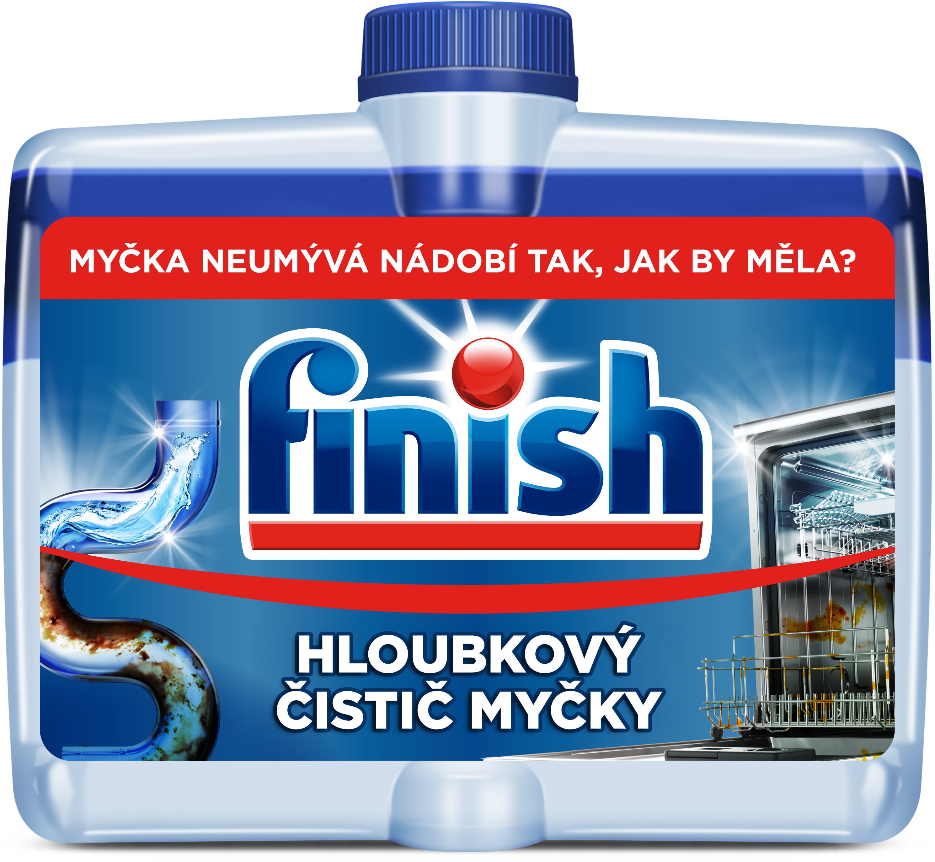 FINISH Čistič myčky 250 ml