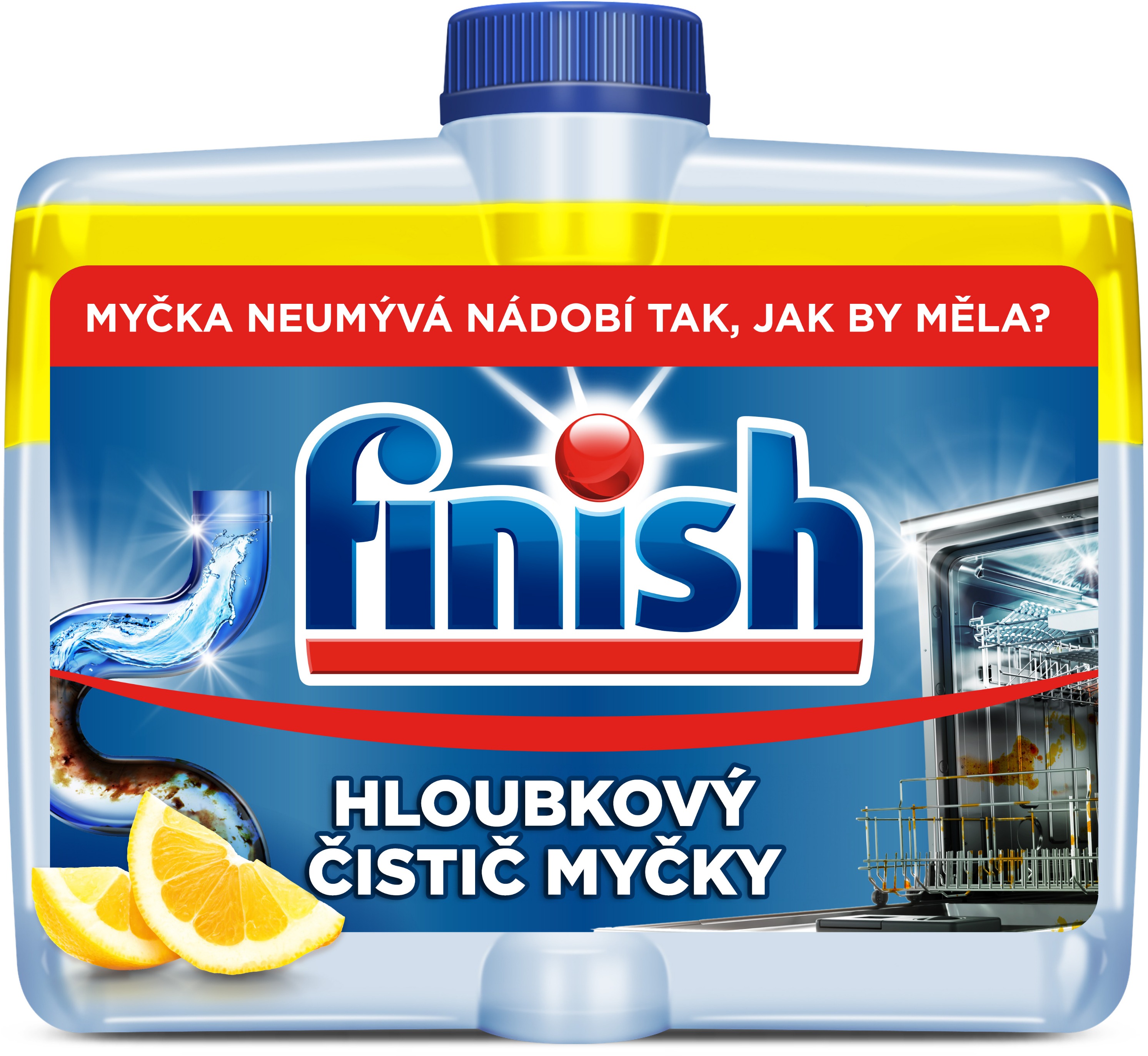 FINISH Čistič myčky Lemon 250 ml