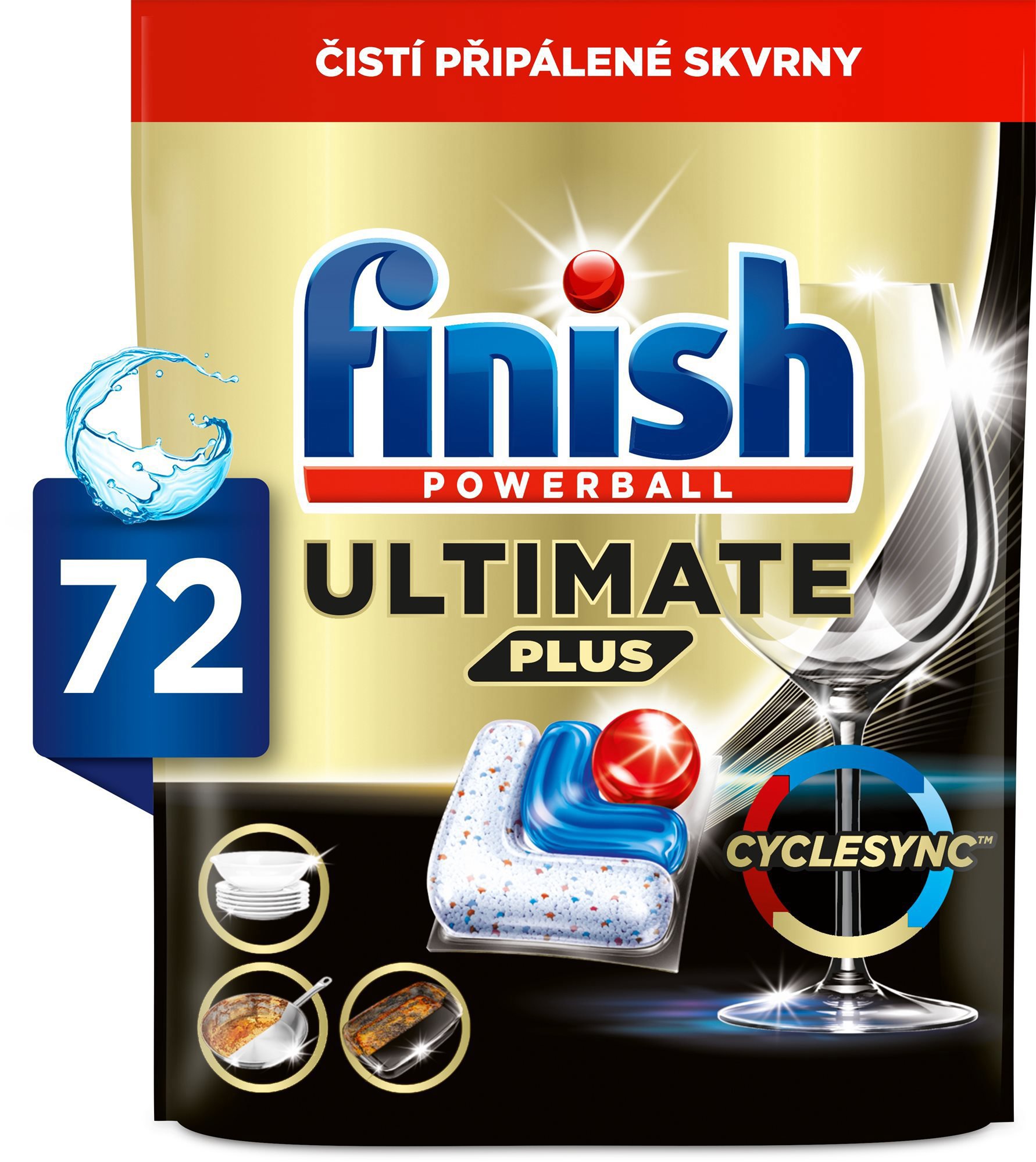 FINISH Ultimate Plus All in 1, 72 ks