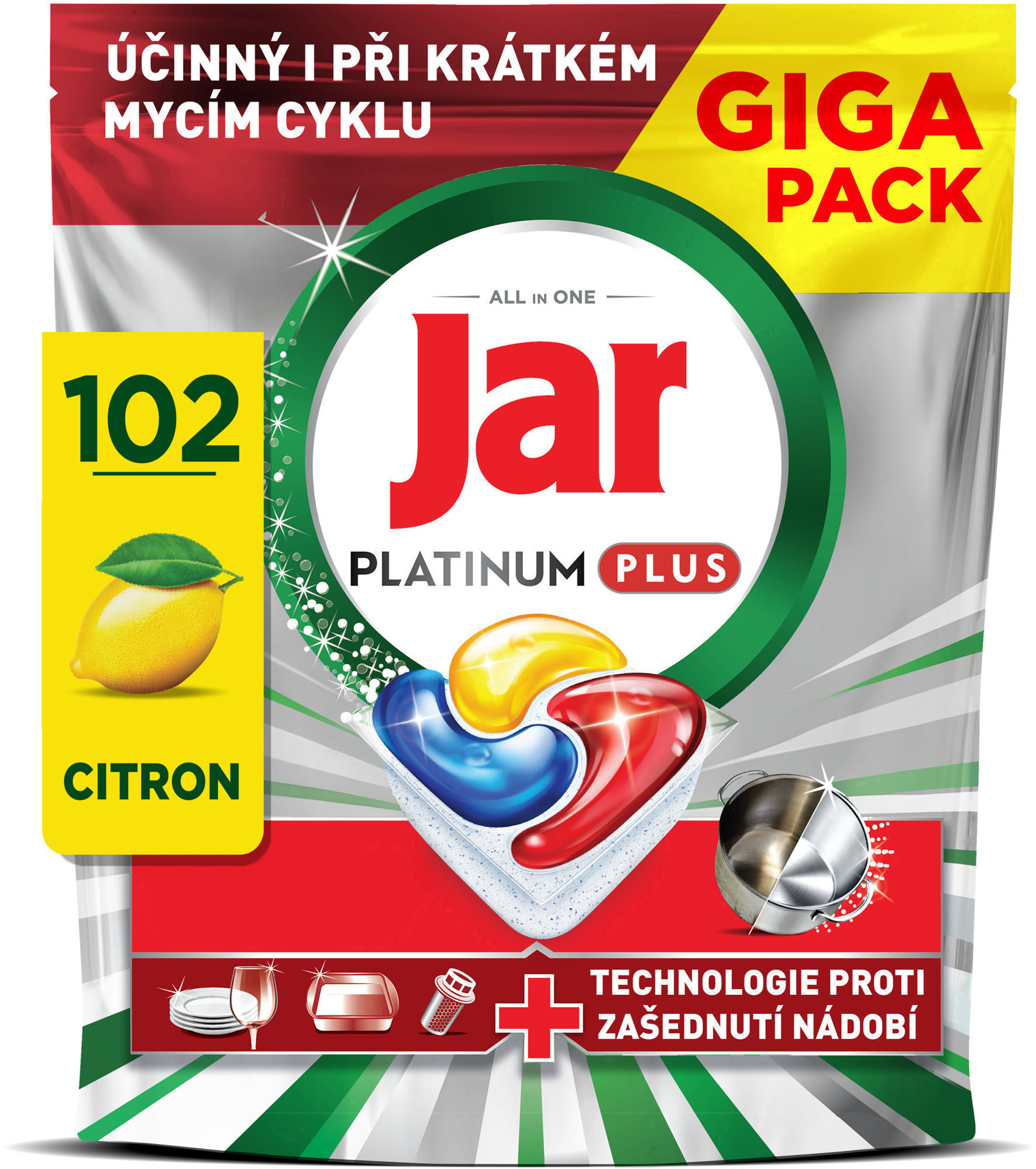 JAR Platinum Plus Lemon 102 ks