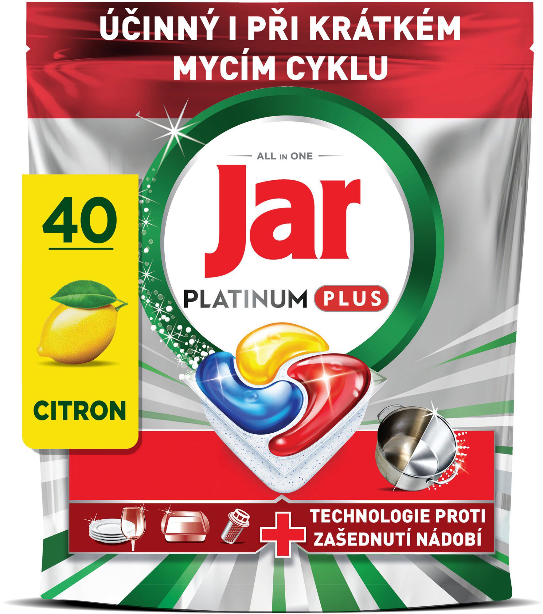 JAR Platinum Plus Lemon 40 ks