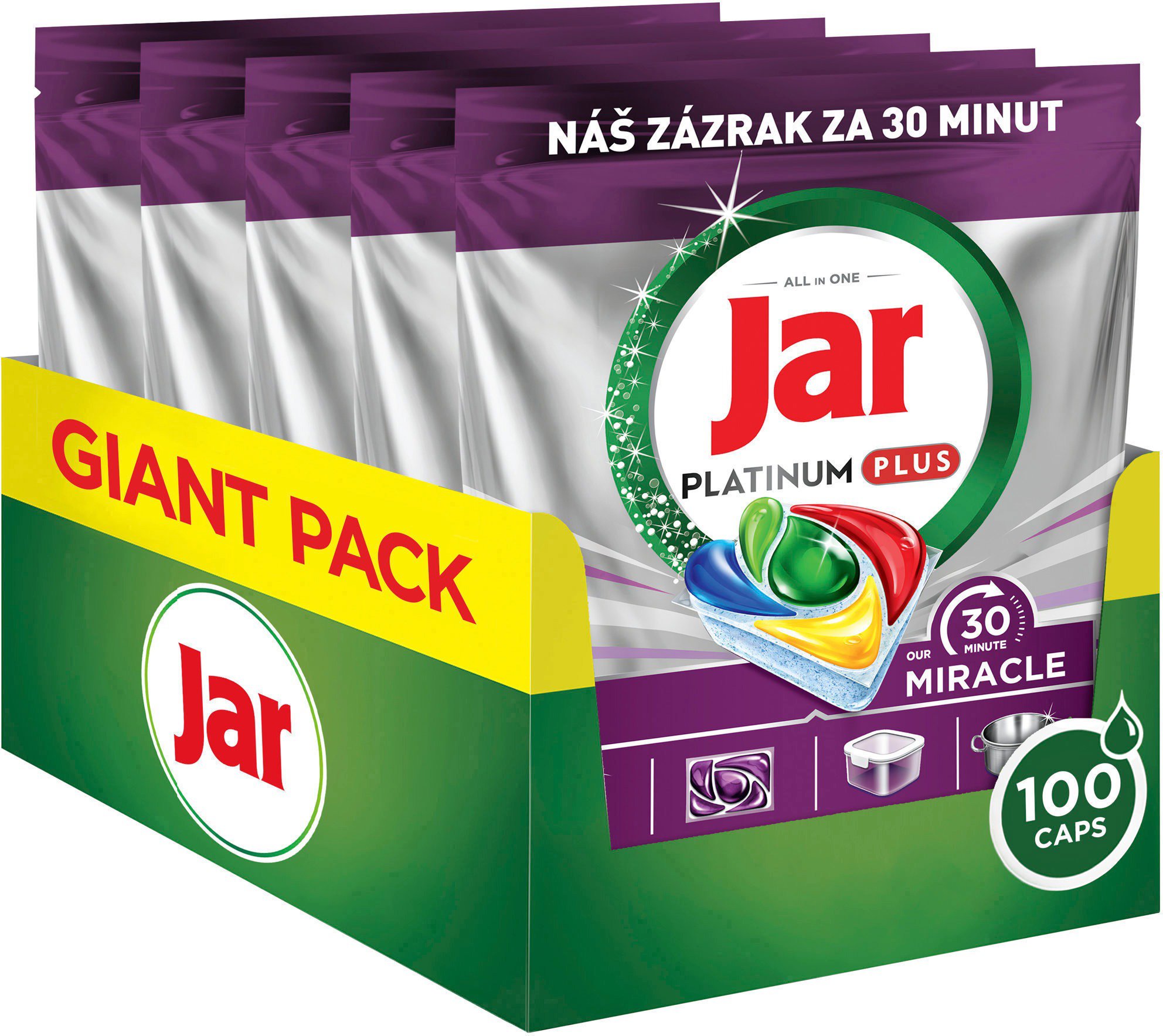 JAR Platinum Plus 30 Minute Miracle 100 ks