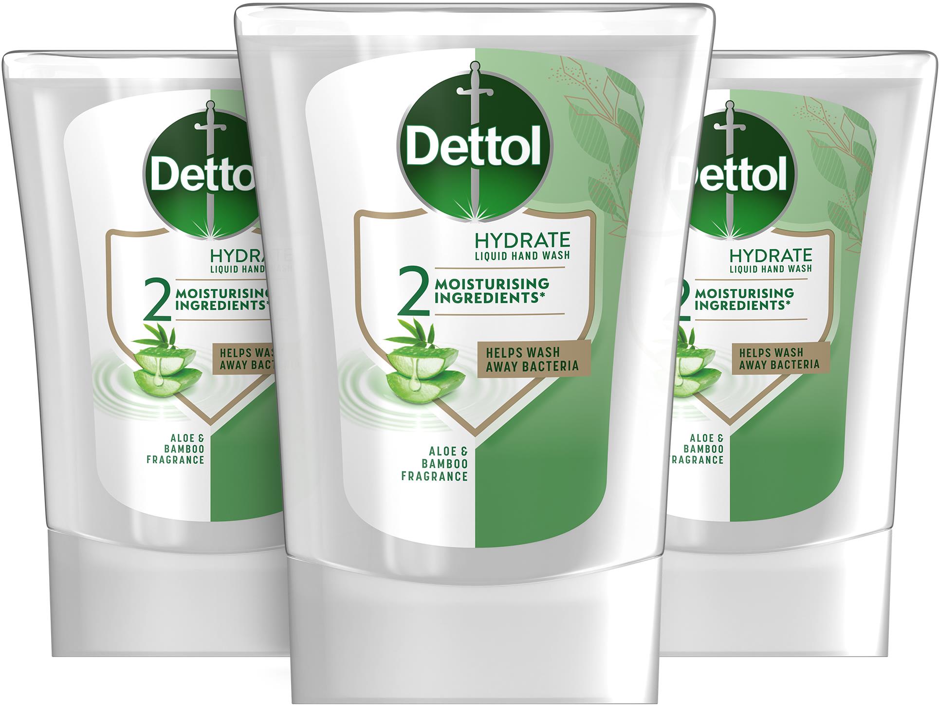 DETTOL Aloe Vera náplň do bezdot. dávkovače 3× 250 ml