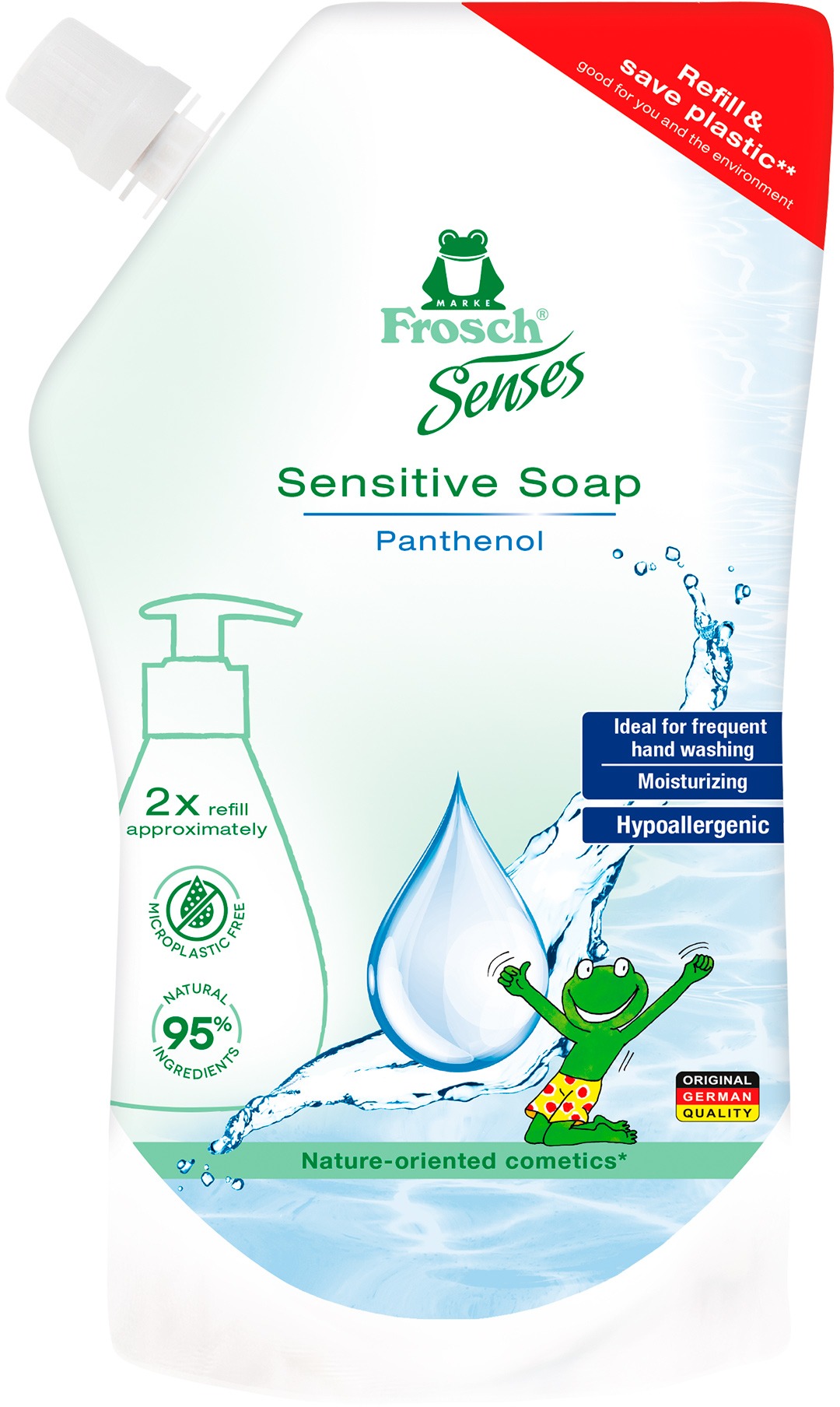 FROSCH Tekuté mýdlo Sensitive 500 ml