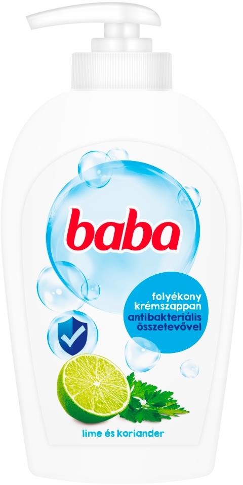 BABA Liquid Soap Antibacterial Lime 250 ml