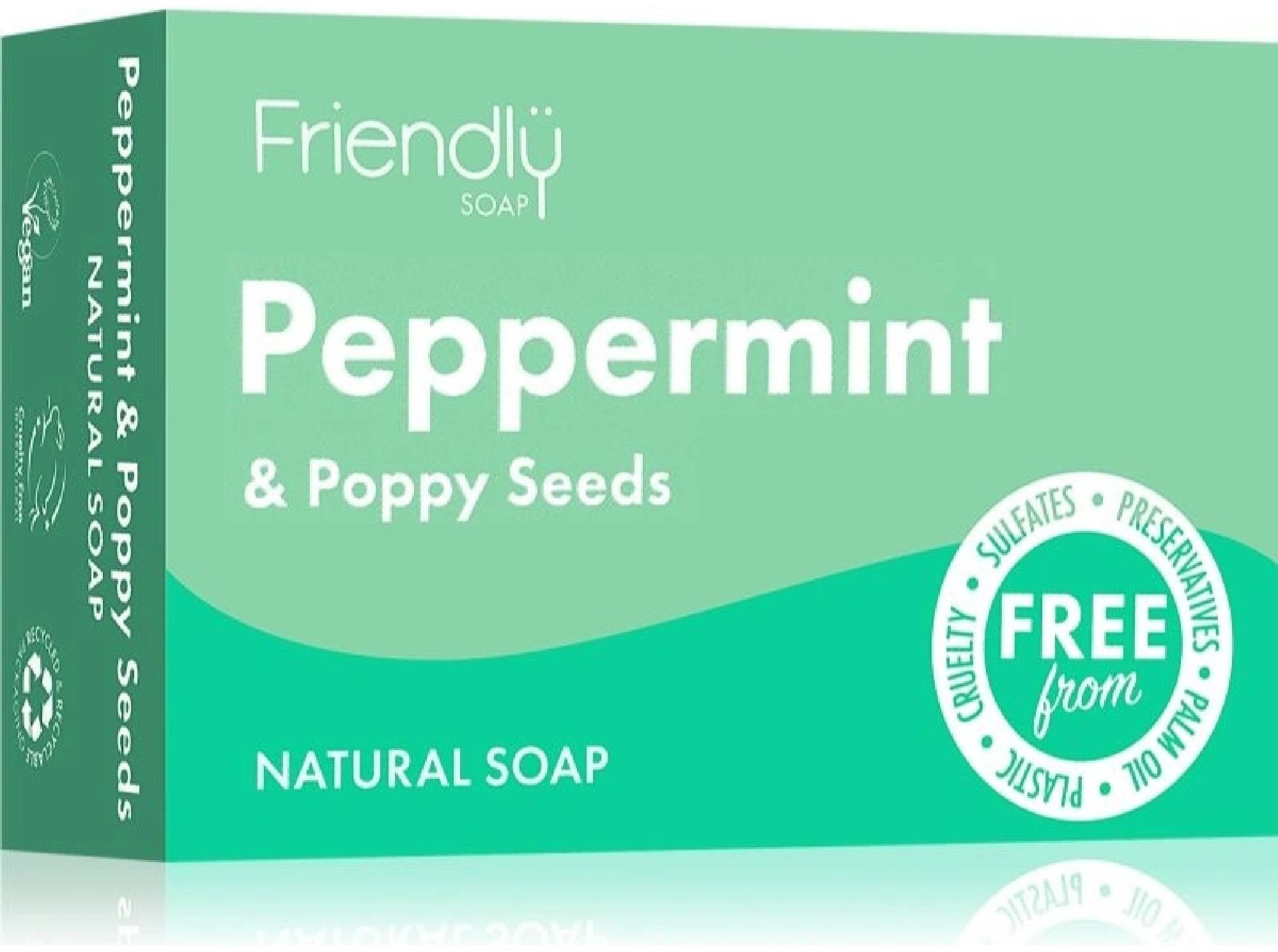 Friendly Soap Přírodní mýdlo máta a mák