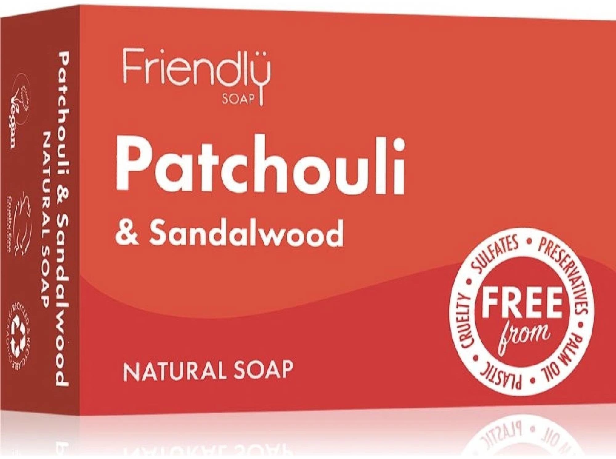 Friendly Soap Přírodní mýdlo pačuli a santalové dřevo