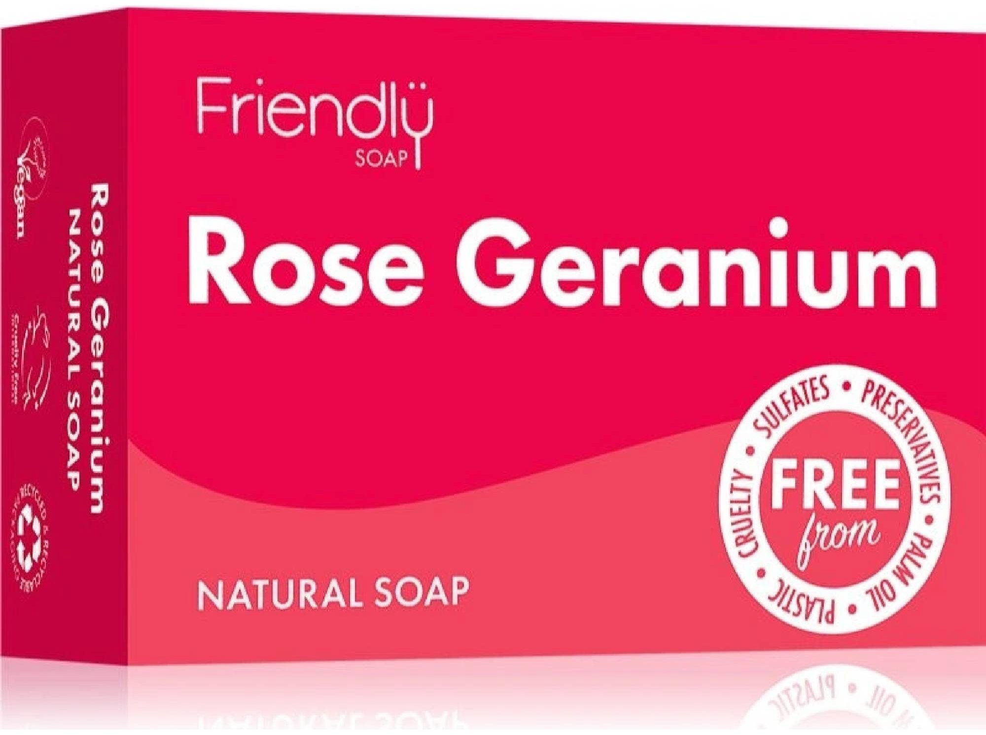 Friendly Soap Přírodní mýdlo pelargonie