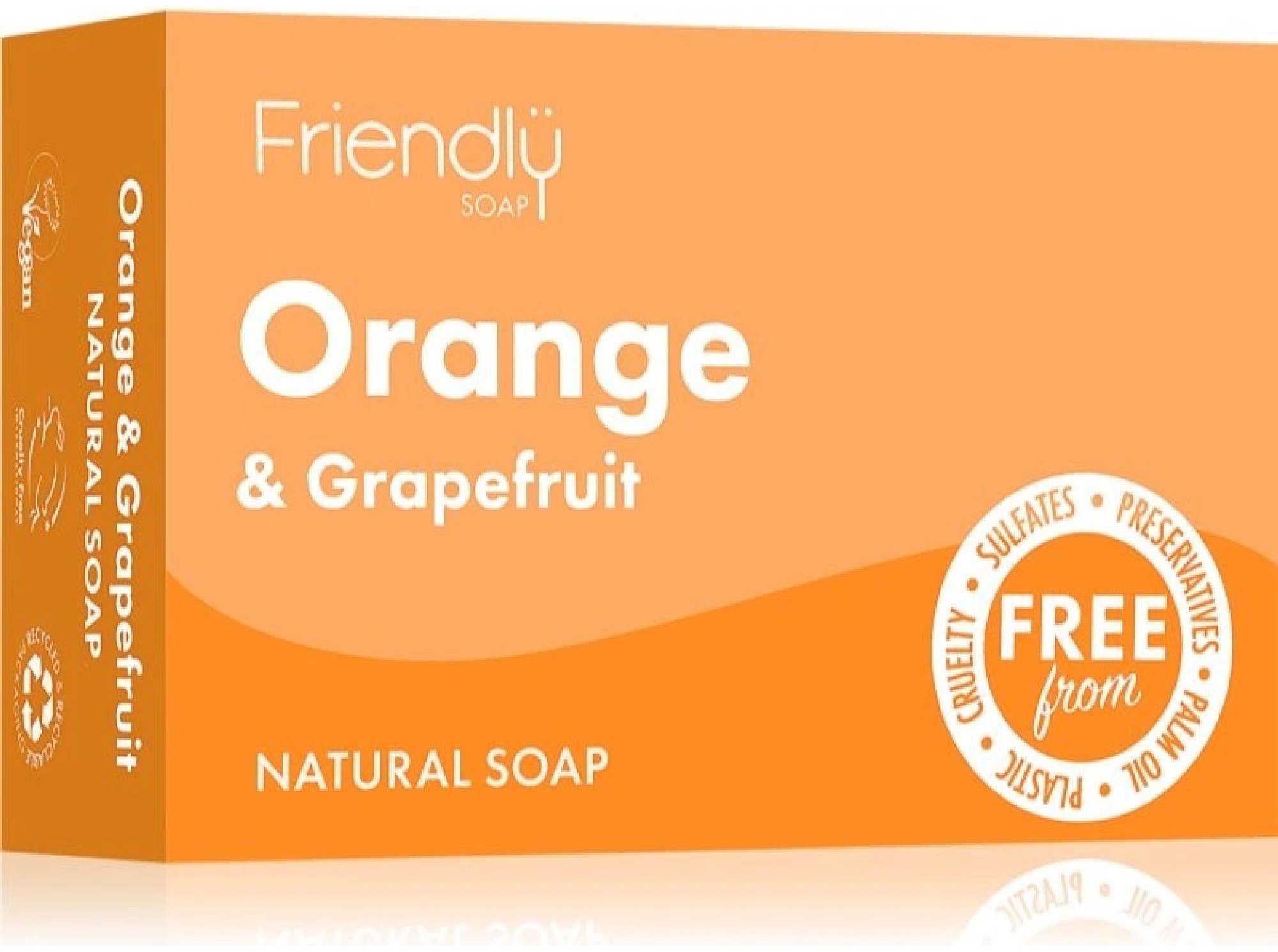 Friendly Soap Přírodní mýdlo pomeranč a grep