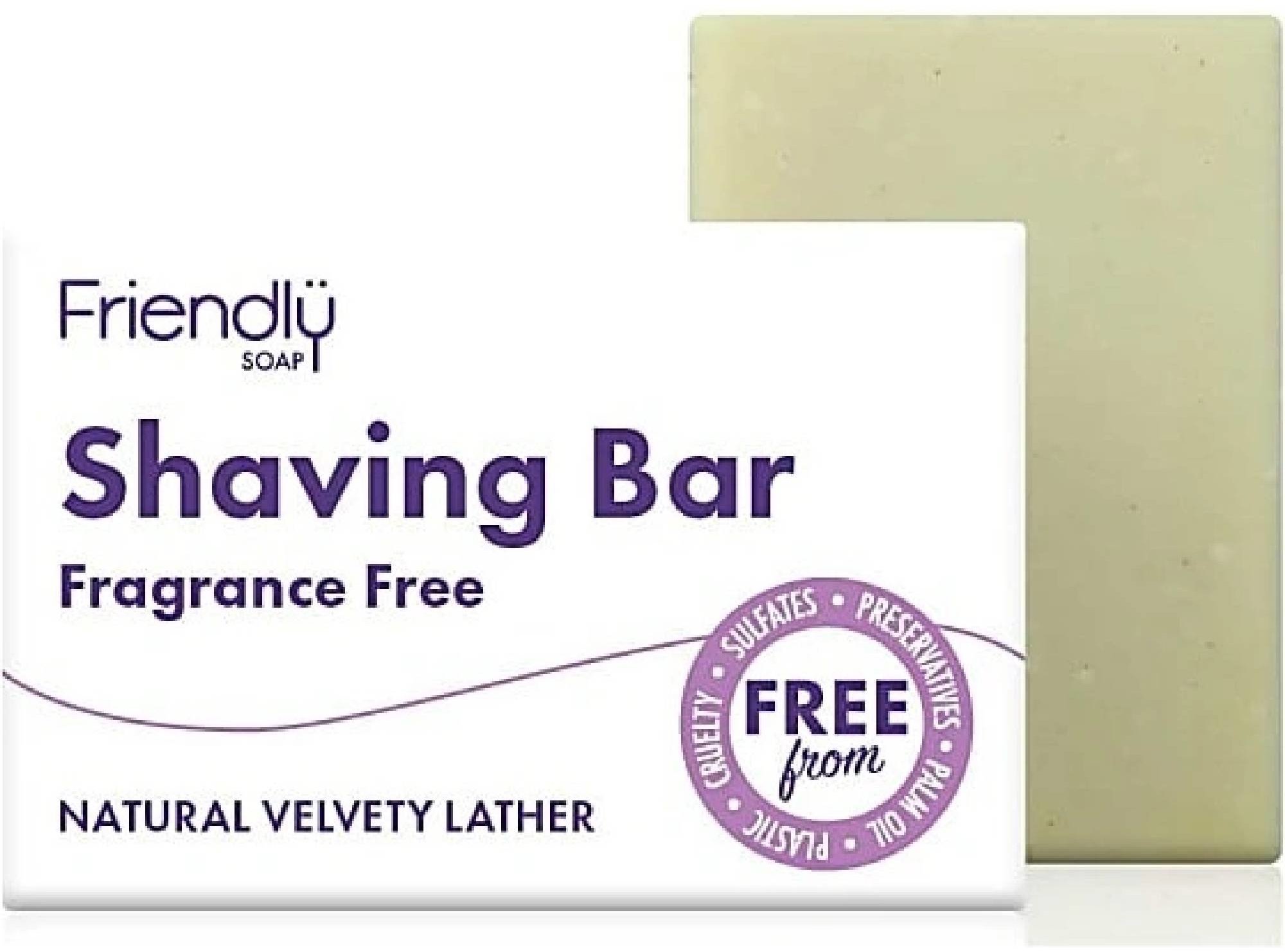 Friendly Soap Přírodní mýdlo na holení bez vůně