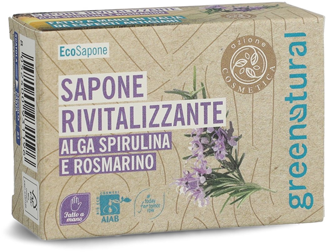 GREENATURAL Revitalizační spirulina a rozmarýn 100 g