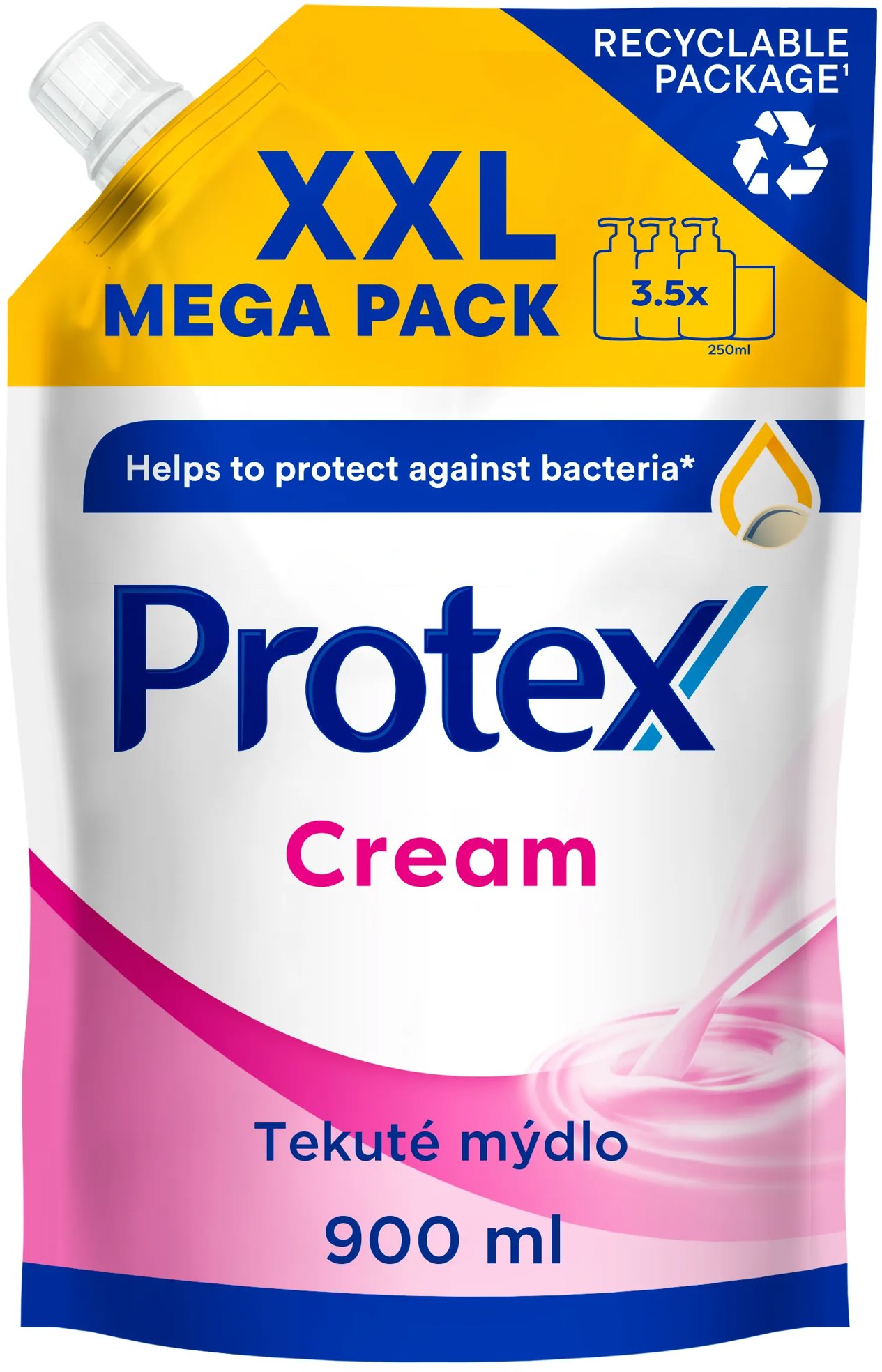 PROTEX Cream náhradní náplň 900 ml
