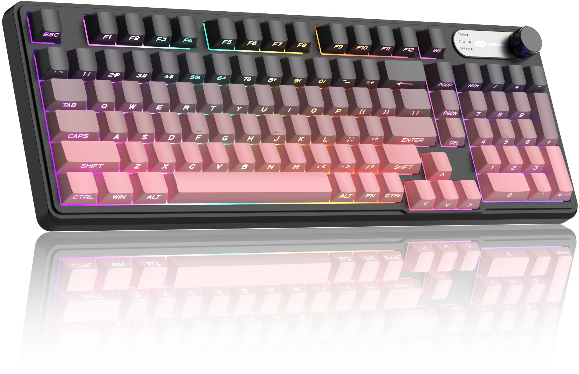 MageGee GK960-BP Tri-mode Membrane Keyboard - US
