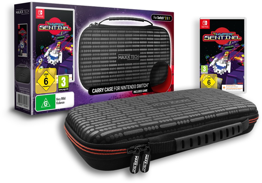 Carry Case and Hyper Sentinel Bundle - Nintendo Switch 1/2