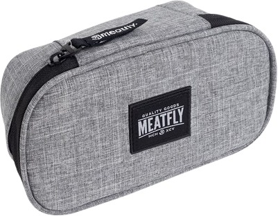 Meatfly XL Pencil Case, Grey Heather
