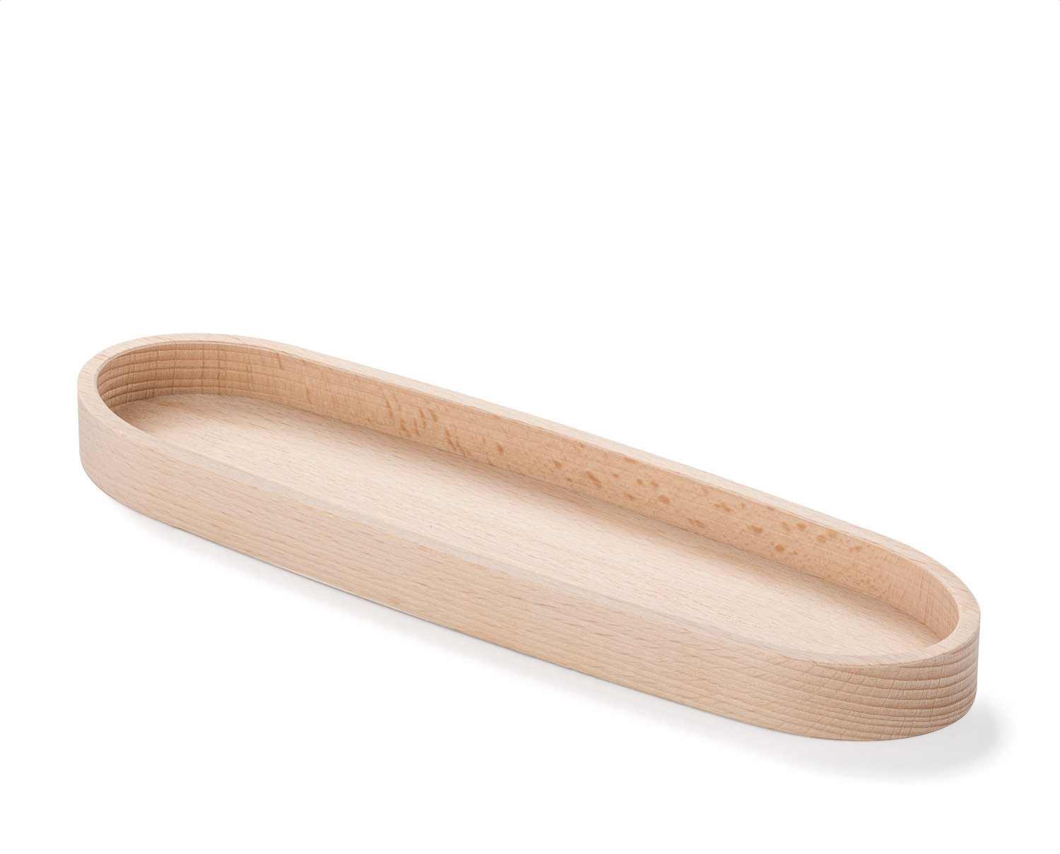 METRIE Elora-9025 Dřevěná miska, masivní dřevo, rozměr 250 × 70 mm