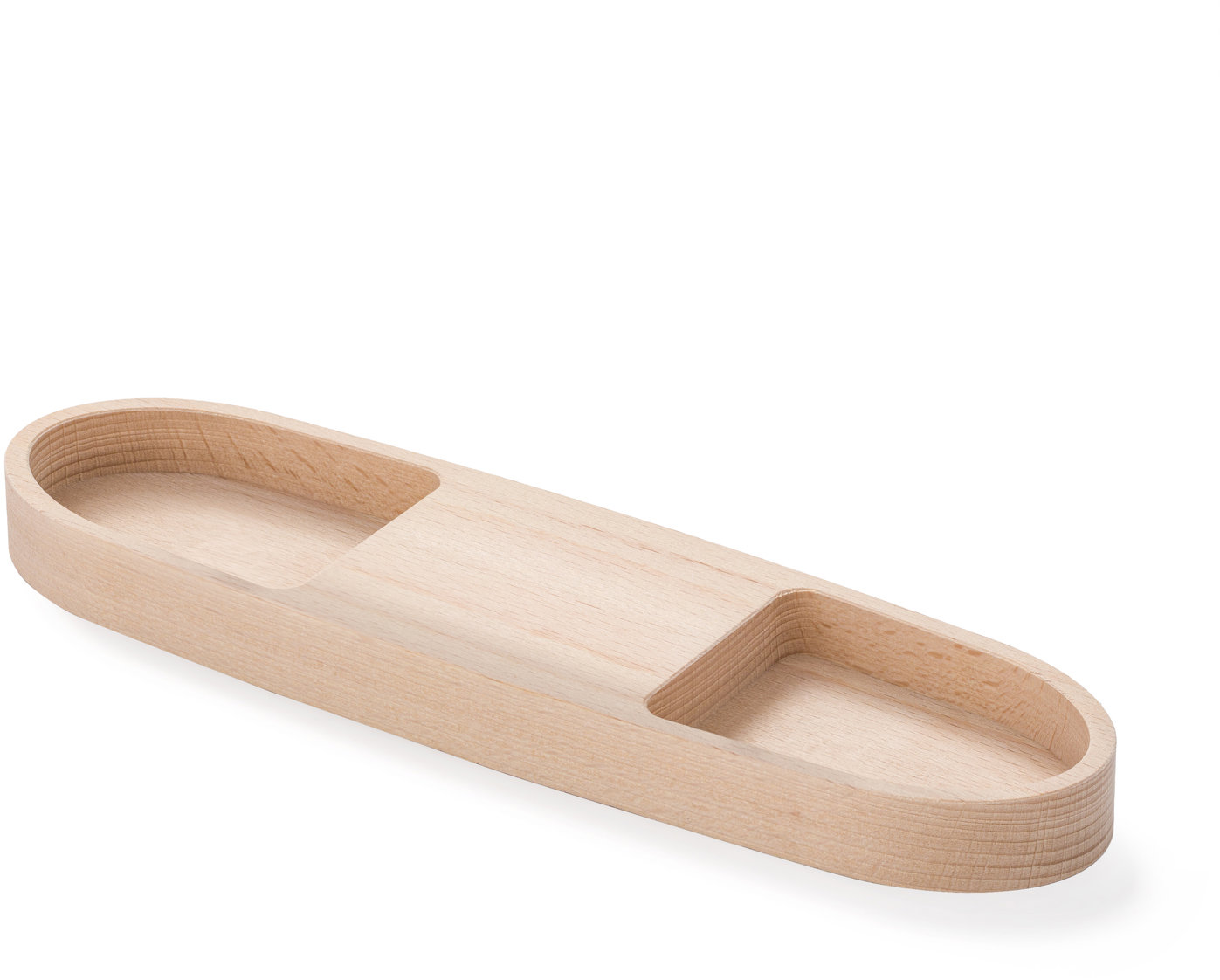 METRIE Elora-1125S Dřevěná miska, masivní dřevo, rozměr 250 × 70 mm