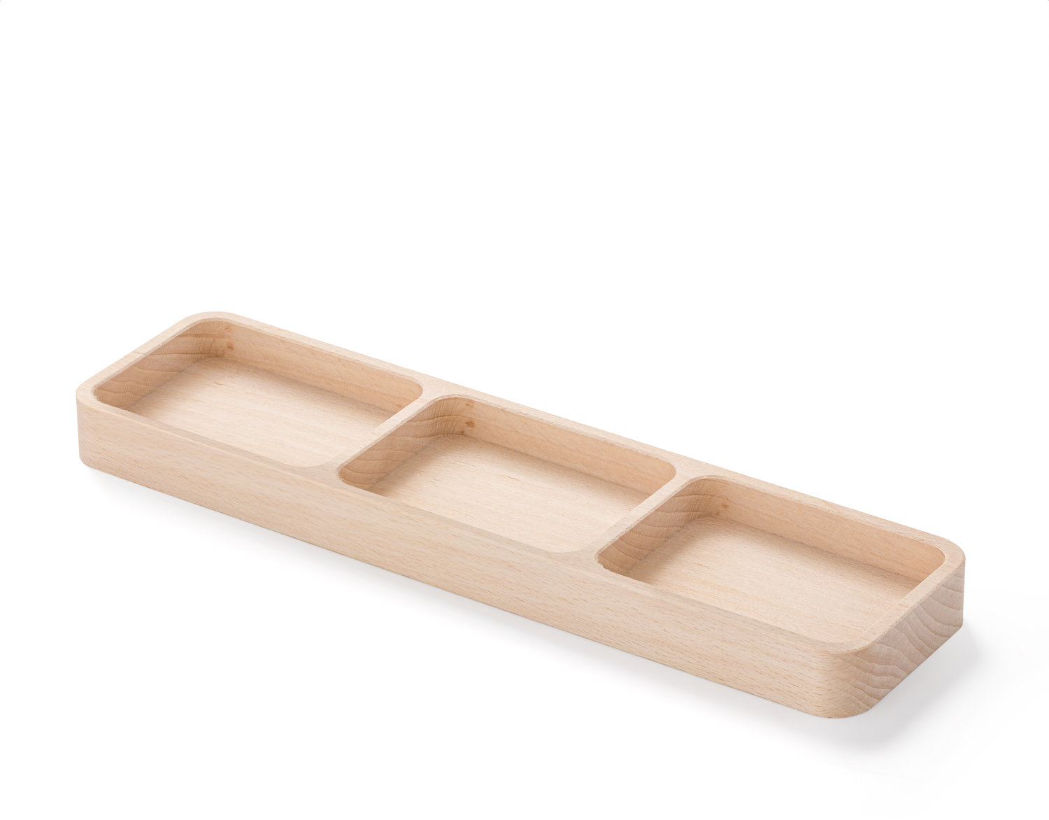 METRIE Kvida-1226 Dřevěná miska, masivní dřevo, rozměr 260 × 70 mm