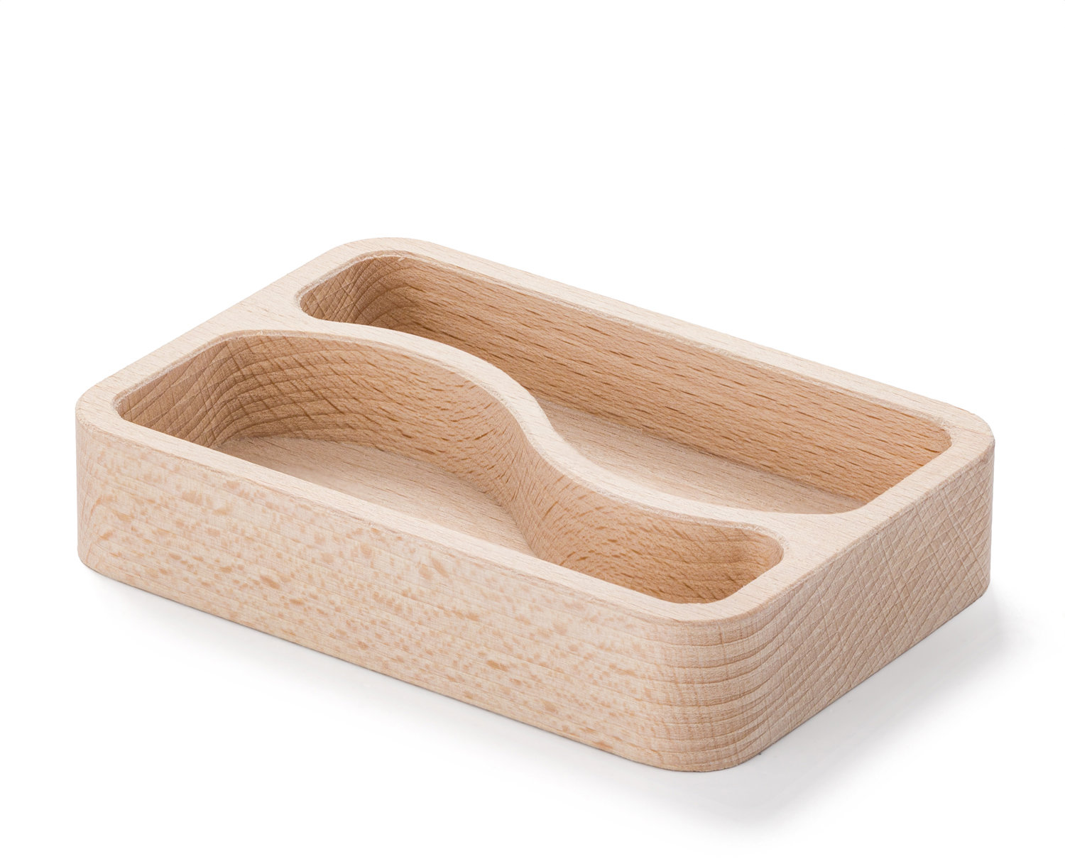 Metrie Kvida-4110 Dřevěná miska, masivní dřevo, rozměr 100 × 70 mm