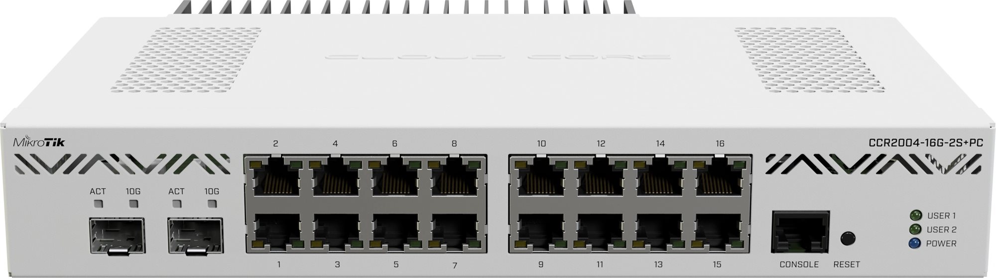 Mikrotik CCR2004-16G-2S+PC