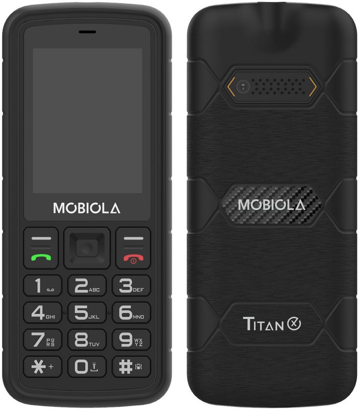 Mobiola MB500 TitanX 4G černá