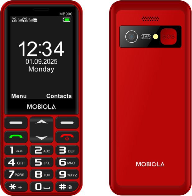 Mobiola MB900 4G červená