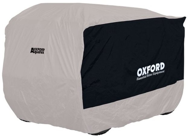 OXFORD plachta Aquatex ATV, (černá/stříbrná, vel. S)