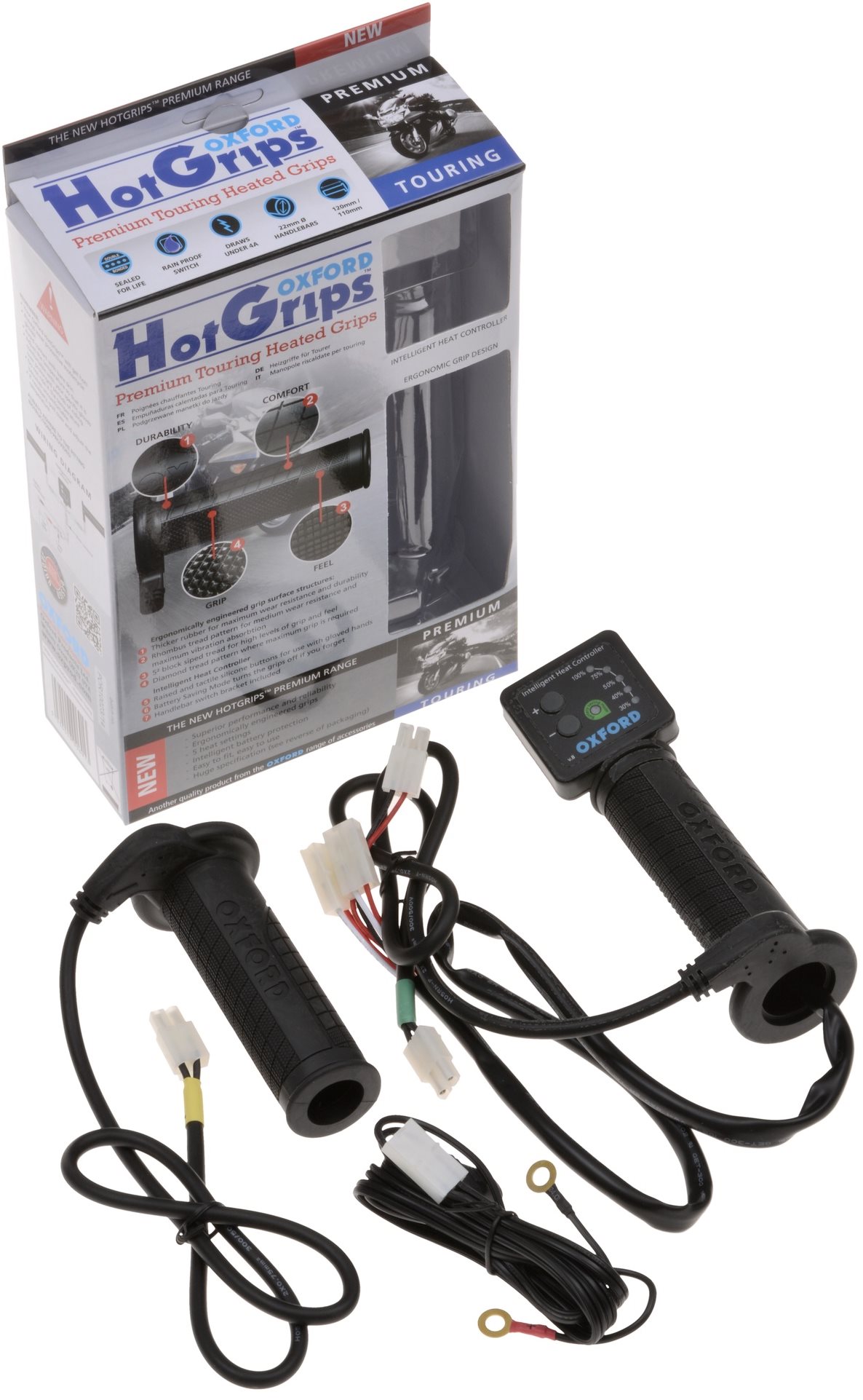 Oxford gripy vyhřívané Hotgrips Premium Touring