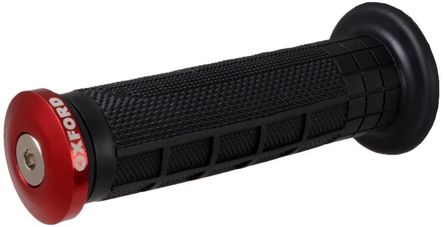 Oxfort Bar Ends 2 s konusem pro vnitřní průměr 13 a 18 mm, vnější 22 a 28,6 mm, červené, pár