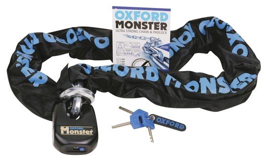 OXFORD řetězový zámek na motocykl Monster