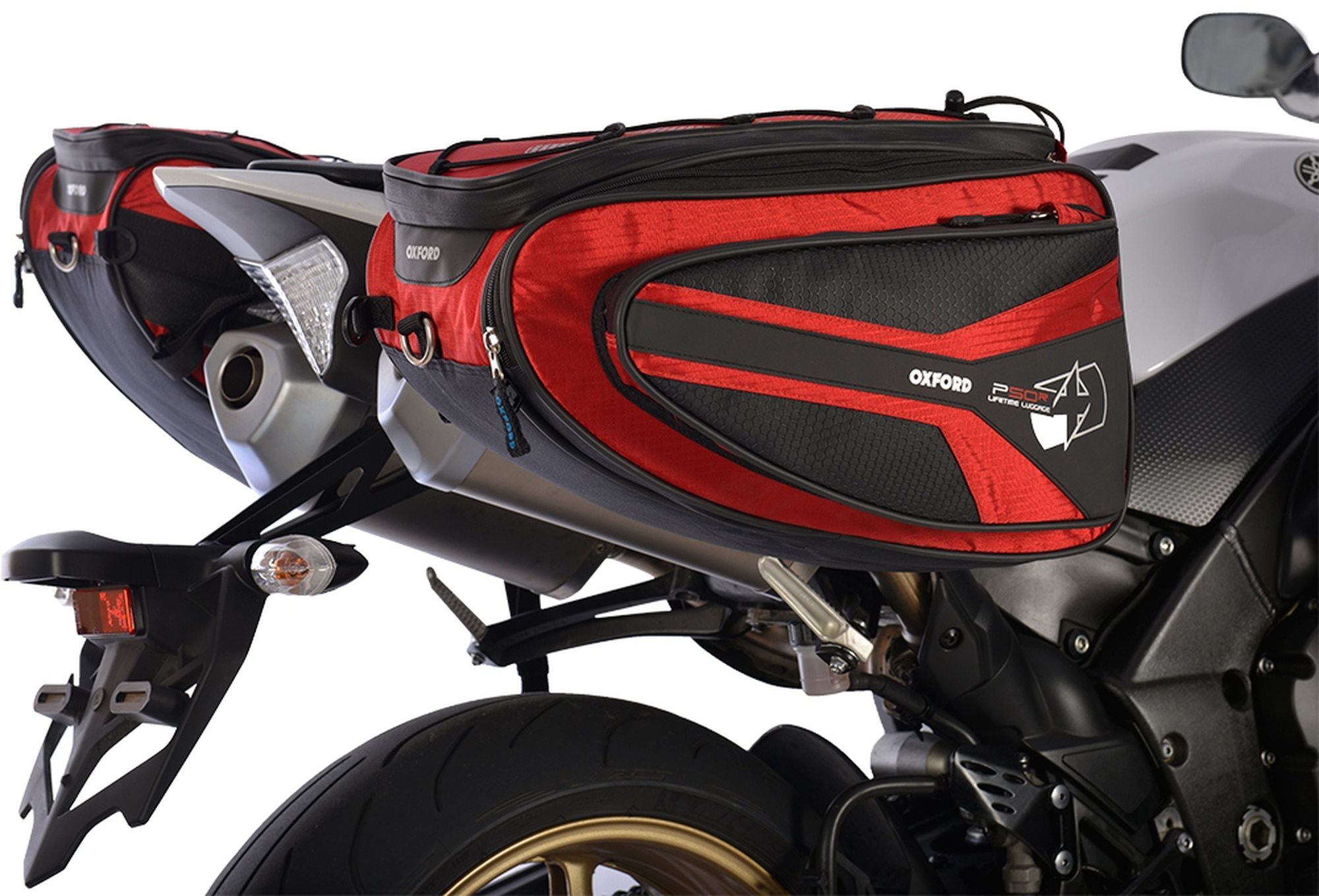 OXFORD boční brašny na motocykl P50R l 50l, 2ks