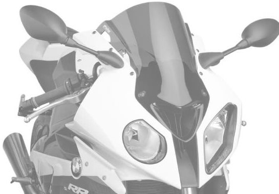 PUIG RACING kouřová pro BMW S 1000 RR