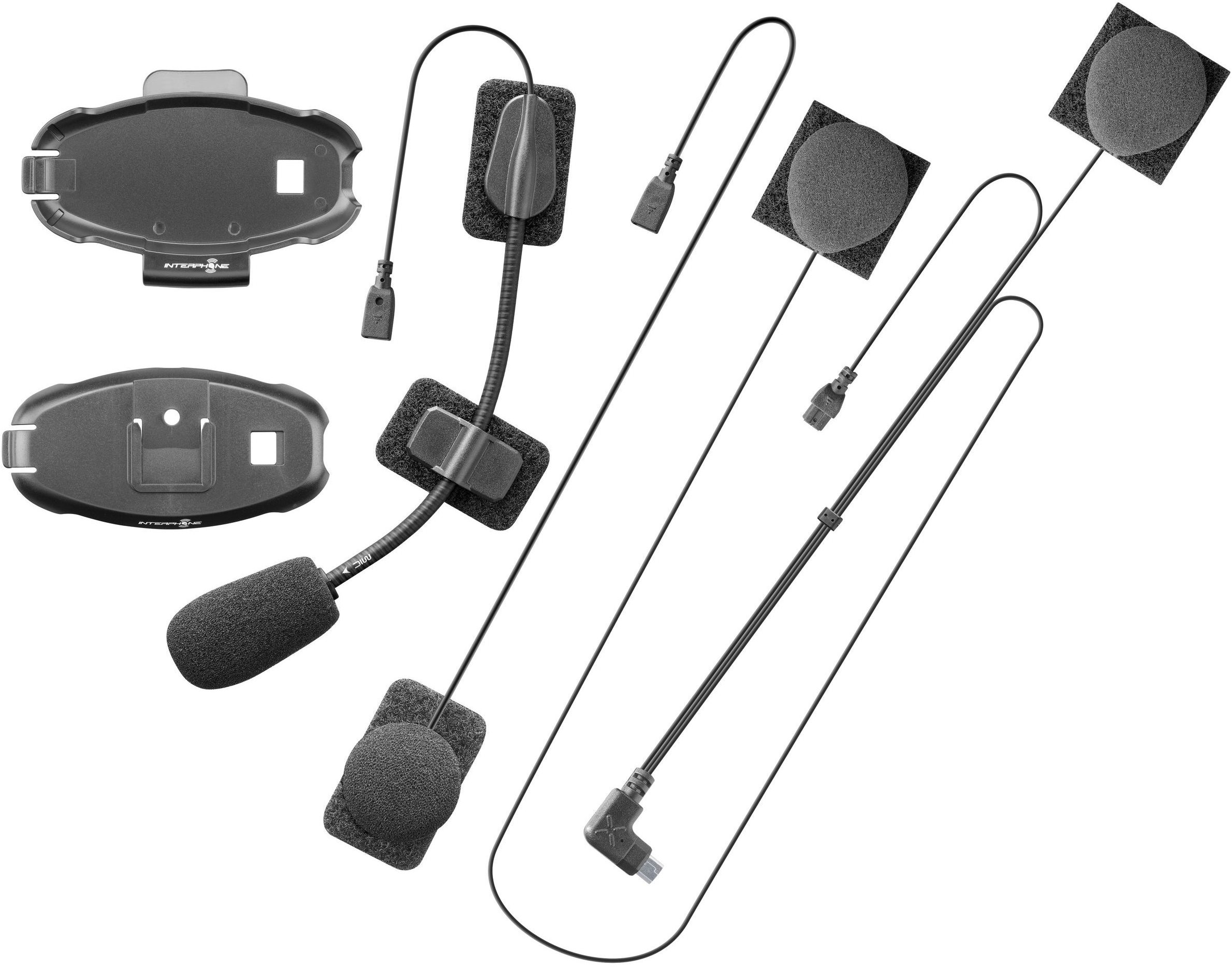 INTERPHONE Univerzální audio kit s plochým jackem pro interkomy Active a Connect