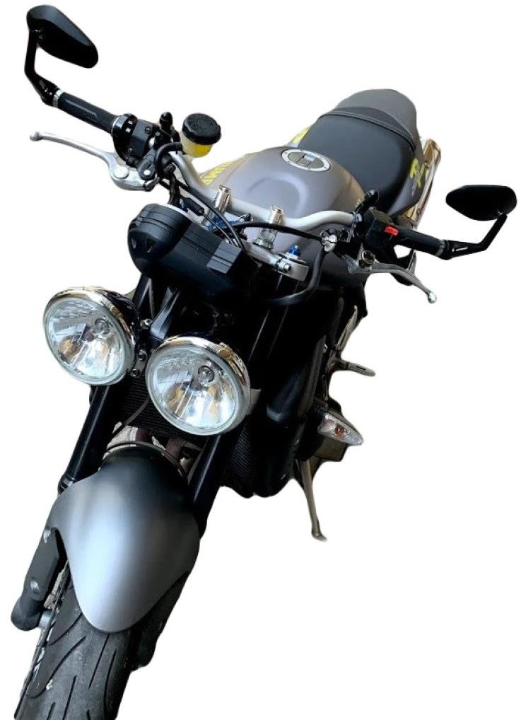 SEFIS Grave Cafe Racer zrcátka Triumph