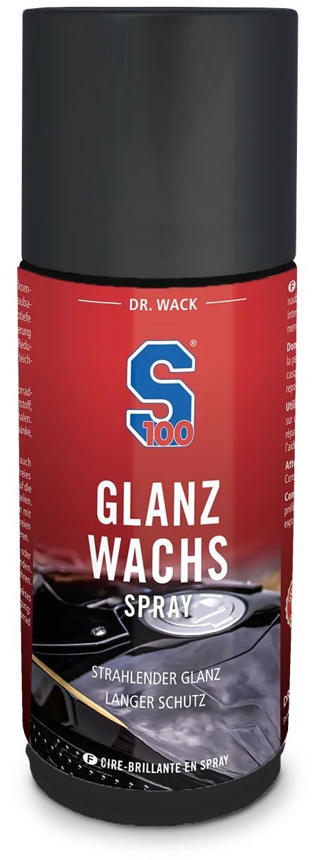S100 Vosk na motocykly ve spreji - Glanz-Wachs Spray 250 ml